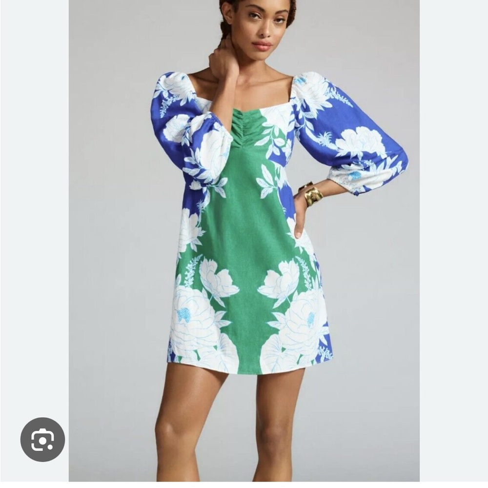 FARM Rio Soft Garden Mini Dress Size S